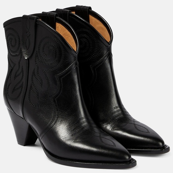 Isabel Marant Shoes - ISABEL MARANT Darizo Mid-Heel Ankle Boots Size 41